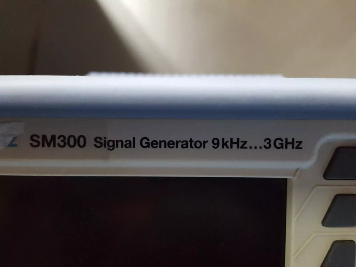 R&S SM300 Signal Generator 9kHz~3GHz (AS-IS)