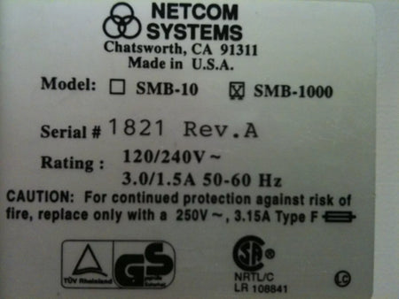 Netcom SmartBits-SMB-1000 Advanced Multiport Performance Test/Simulator/Analyzer