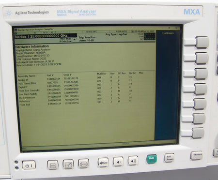 Keysight Agilent N9020A 20 Hz to 26.5 GHz MXA Signal Analyzer with Options