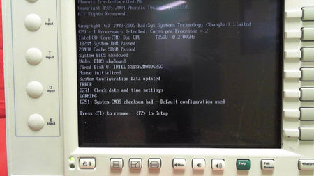 Agilent/Keysight N9020A MXA Signal Analyzer Opt. 526 26.5 GHz