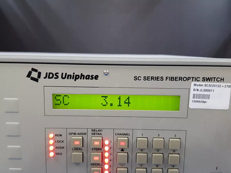 JDSU SC3E20122+27XF000SU SC Series Fiberoptic Switch (0011)