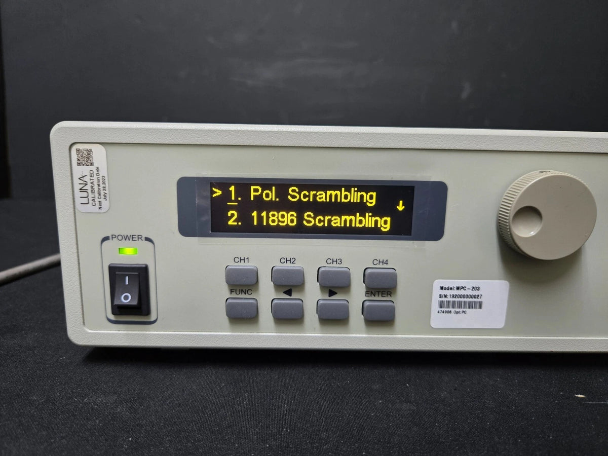 General Photonics MPC-203 Polarization Controller (P/N: MPC-203-1-FC/PC)