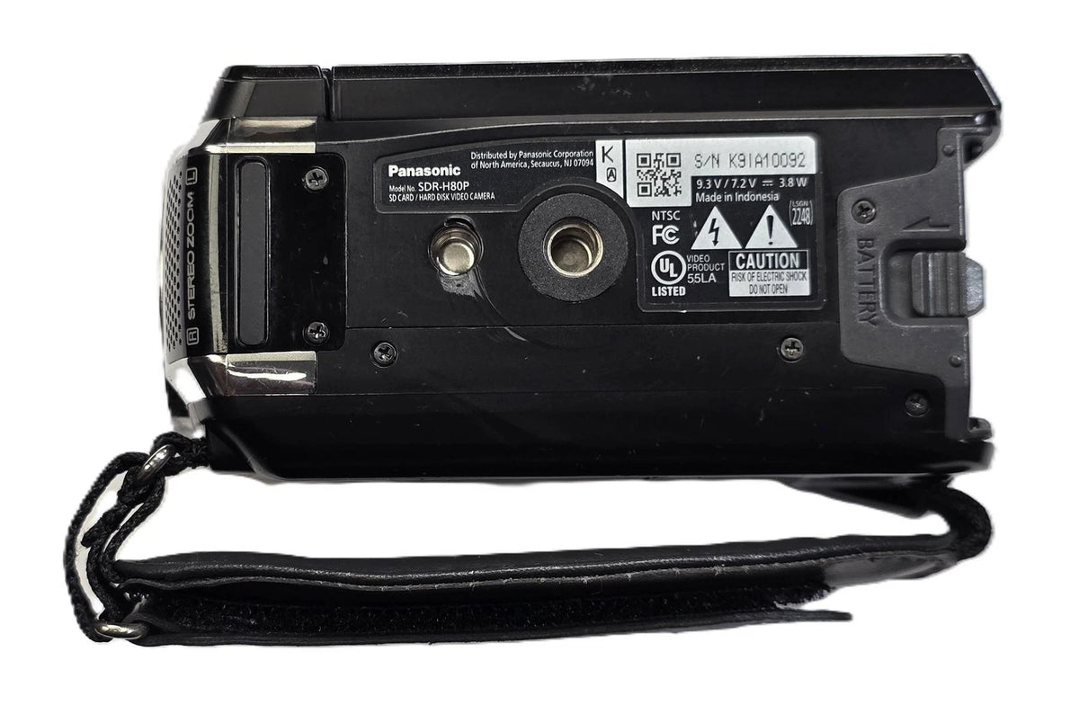 Panasonic SDR-H80P 70X Optical Zoom HDD Camera - Free Shipping