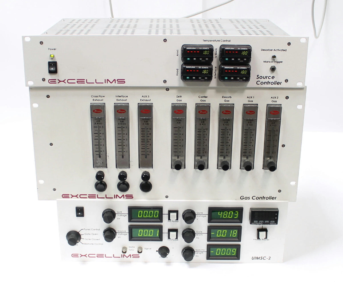 Lot of EXCELLIMS UIMSC-2 / Source Controller / Gas Controller