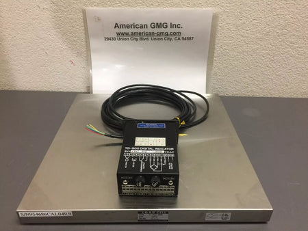 Yutaka TL-PS3-100K Load Cell Scale with Teac TD-500 Digital Transducer Indicator