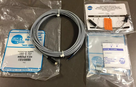 BIMBA HSCQCX-04 Solid State Magnetic Sensor PNP with 20ft Mating Cable