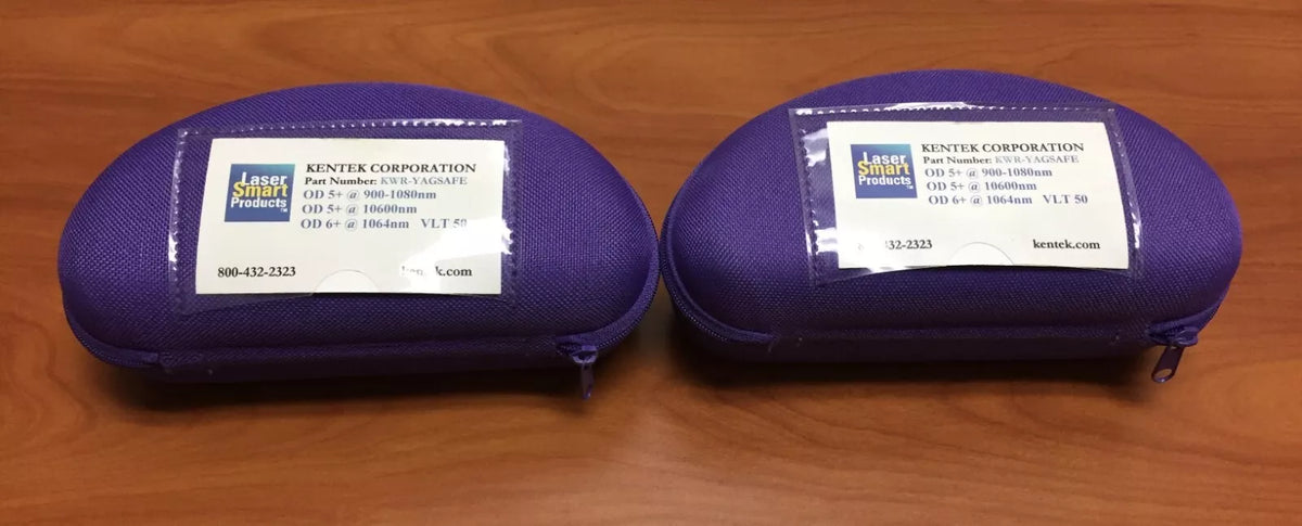 Kentek KWR-YAGSAFE Laser Safety Glass for Eye Protection