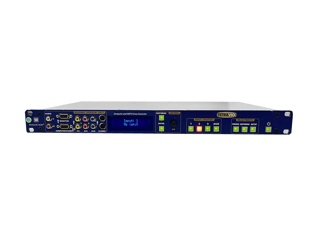 Analog Way TVC401 Tetra-VIO Universal Converter and A/V Switcher