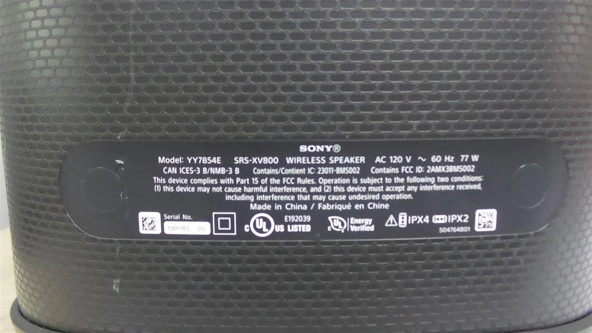 Sony SRS-XV800 X-Series Wireless Portable Karaoke Party Speaker-Free Shipping