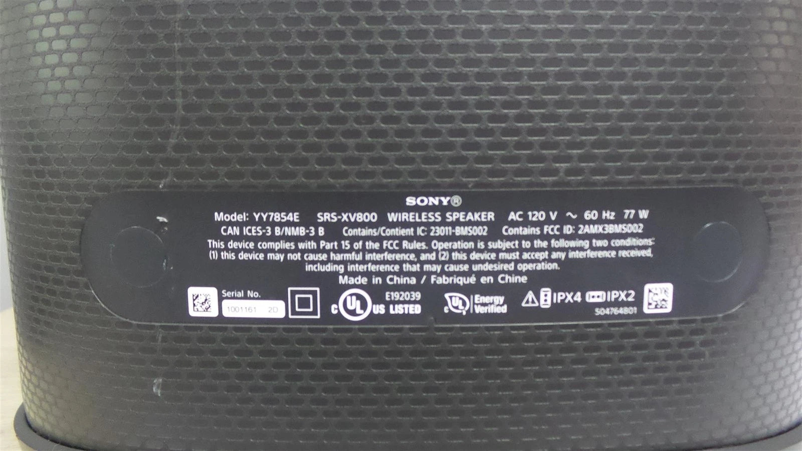 Sony SRS-XV800 X-Series Wireless Portable Karaoke Party Speaker-Free Shipping