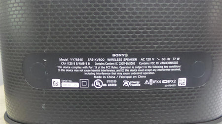 Sony SRS-XV800 X-Series Wireless Portable Karaoke Party Speaker-Free Shipping