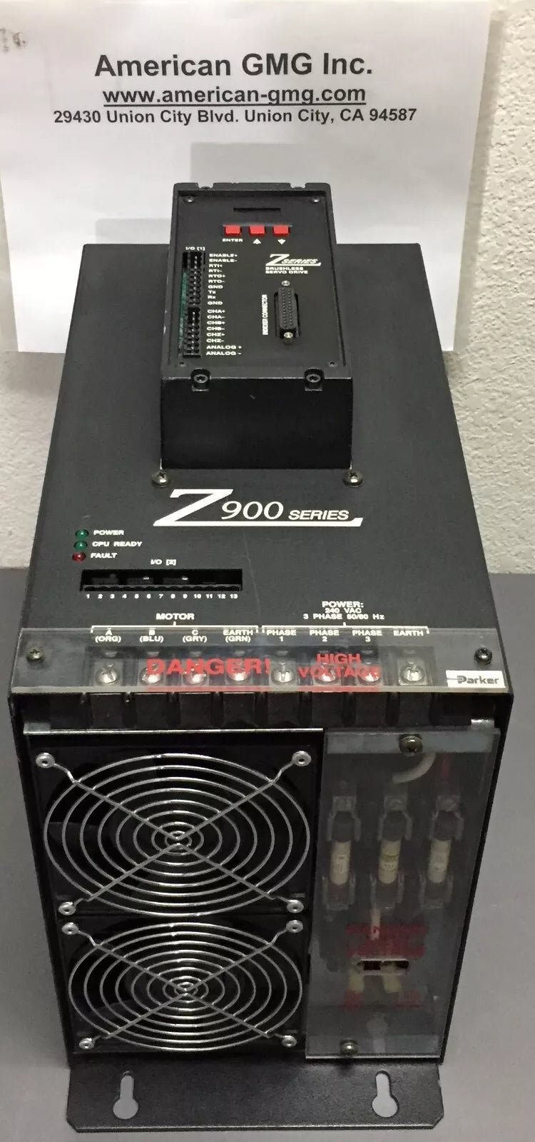 Parker Compumotor Z900-Drive-240V Brushless Servo Motor Drive