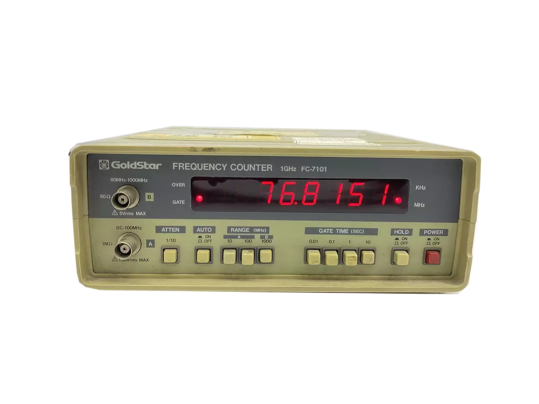 Goldstar FC-7101 Frequency Counter
