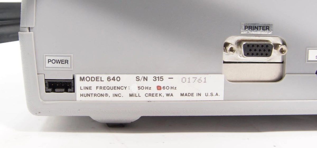 Huntron 640 Switcher / Tracker AS-IS