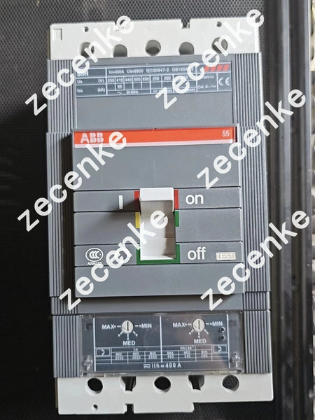 ABB S5H Sace S5 Molded Case Circuit Breaker 3P 400A 600V-AC