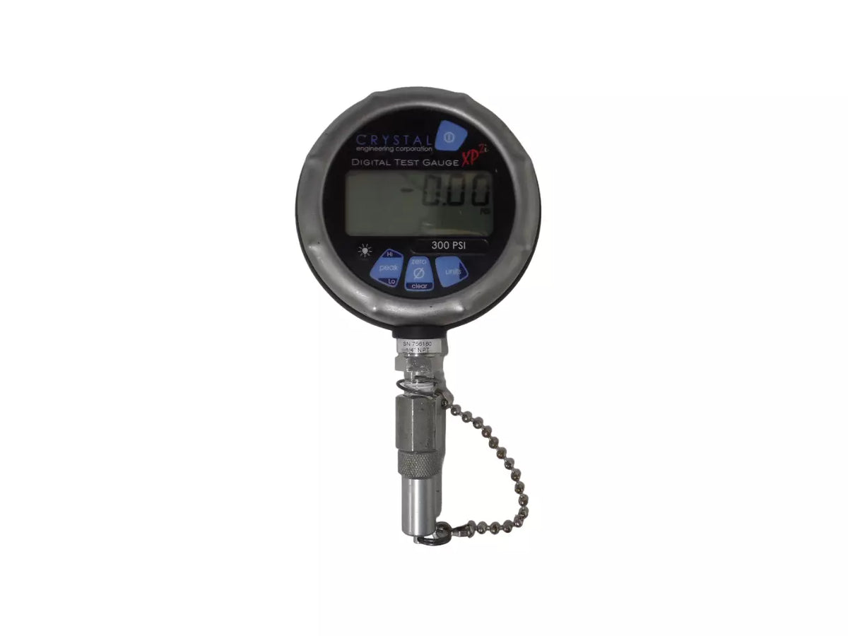 Crystal XP2i Digital Test Gauge 300 PSI - High Precision Tool