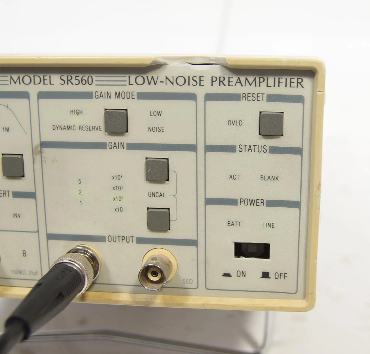 Stanford Research SR 560 Low Noise Voltage Preamplifier