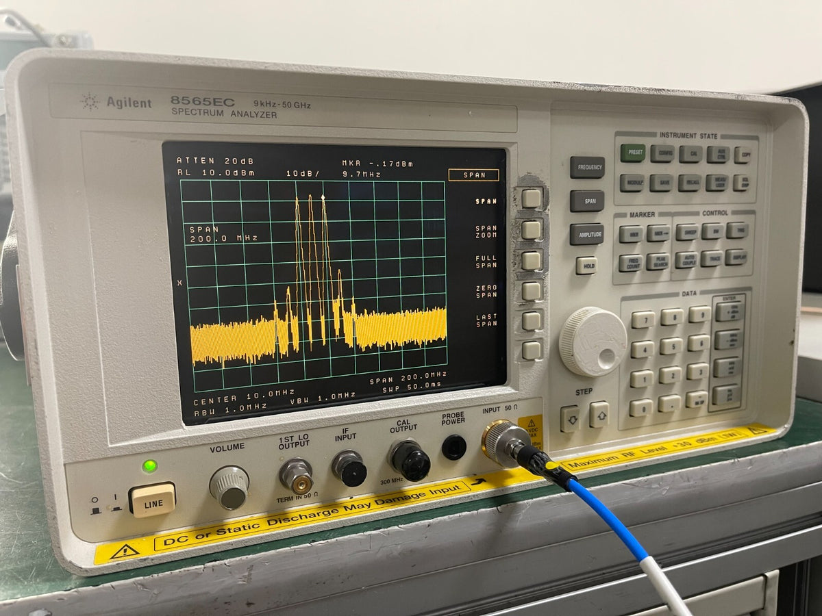 Agilent 8565EC 9KHz - 50GHz Spectrum Analyzer w/ 85620A module, 007_0447 - XG eqpt