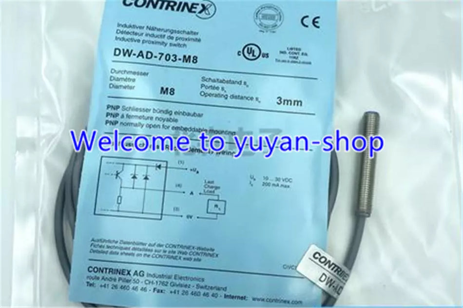 1PCS NEW FOR Contrinex DW-AD-703-M8 Inductive Sensor