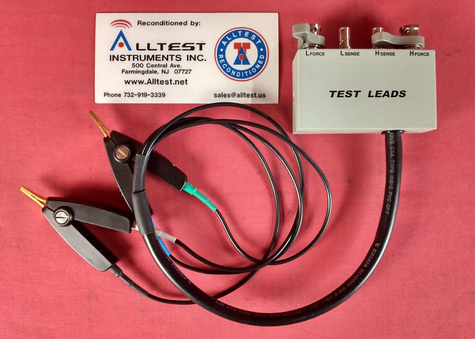 Instek/GW LCR-06B Kelvin Test Fixture for LCR-800 Series LCR Meters