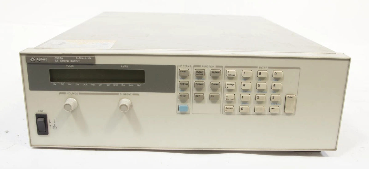 HP Agilent Keysight 6574A 60V / 35A / 2000 Watt DC System Power Supply