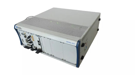 National NI PXIe-1075 Chassis with NI8180, NI8234, NI7965R, NI5610, NI5442