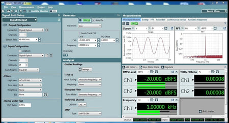 Audio Precision APX515 Audio Analyzer for High-precision Audio Testing
