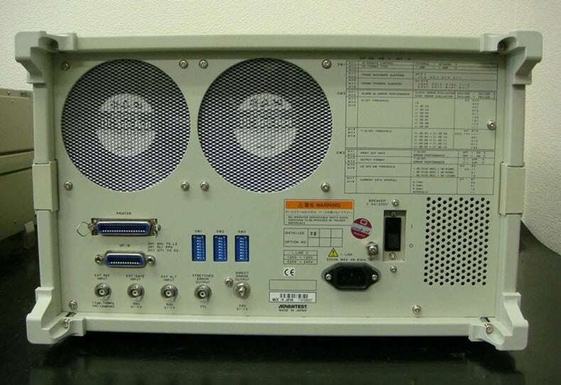 ADVANTEST D3286/072 12.5GHz Error Detector