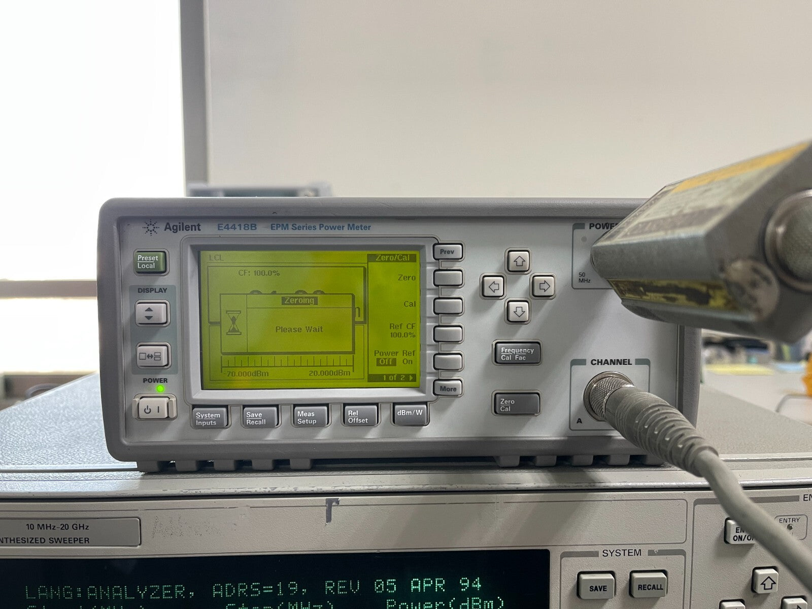 Agilent E4418B EPM Series Single-Channel Power Meter _ GB39513134 - XG eqpt