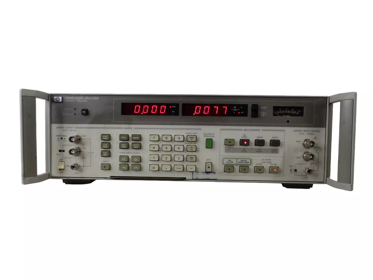 HP 8903B Audio Analyzer - High Precision Audio Testing Equipment