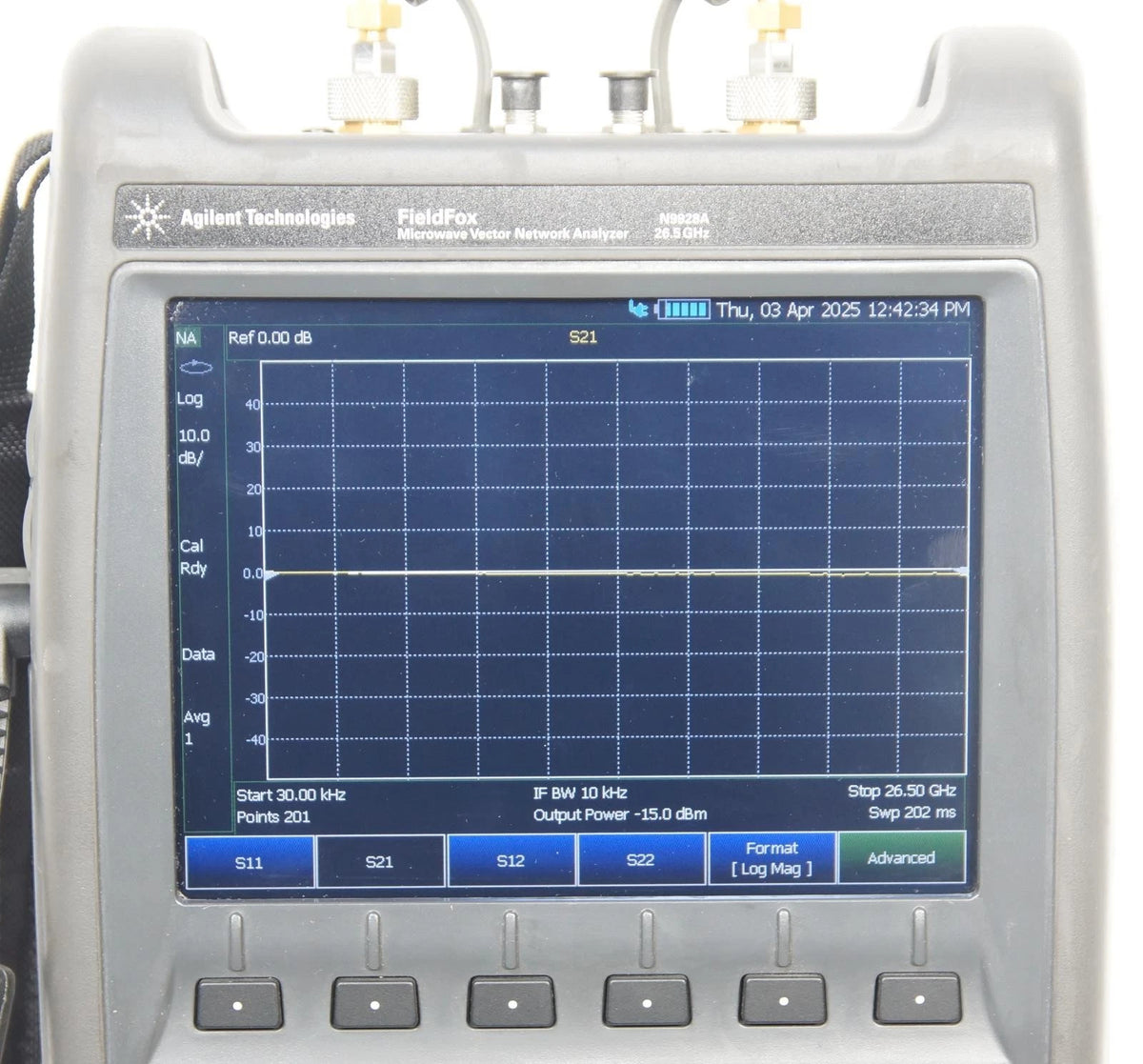 Agilent N9928A FieldFox 26.5GHz RF Microwave Cable Antenna Combination Analyzer