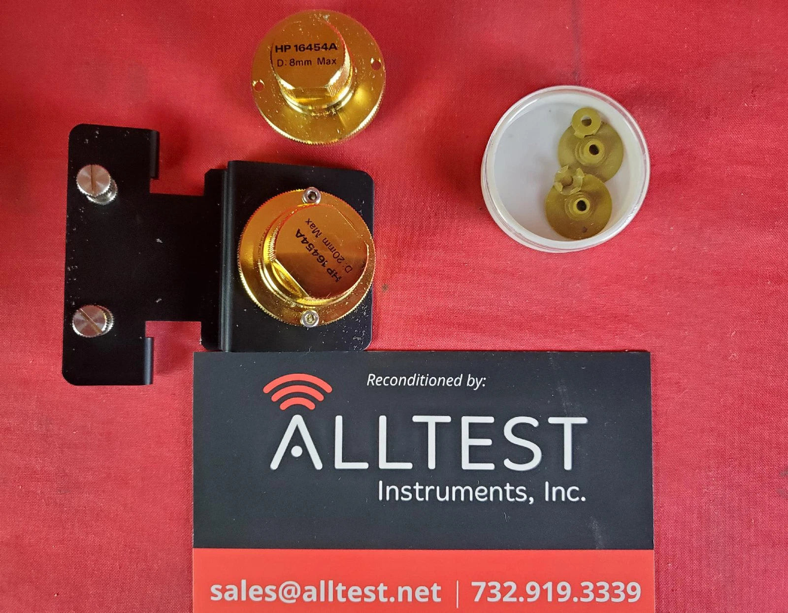 HP Agilent Keysight 16454A Magnetic Material Test Fixture