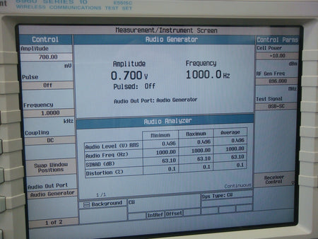 Wireless Communications Test Set by Agilent