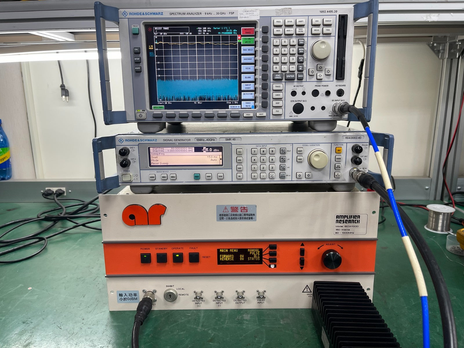 Amplifier Research AR 150W1000 80-1000MHZ 150W Power Amplifier_3846