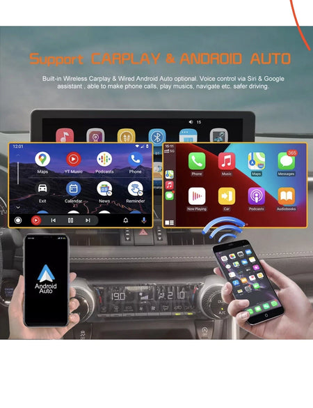 12.3-inch Toyota RAV4 2020 Android 14 Car Multimedia Video Player GPS 32GB