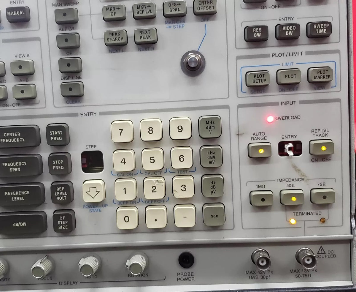 HP - Agilent - Keysight 3585B Spectrum Analyzer, 20Hz to 40MHz 3008A01407 - XG eqpt