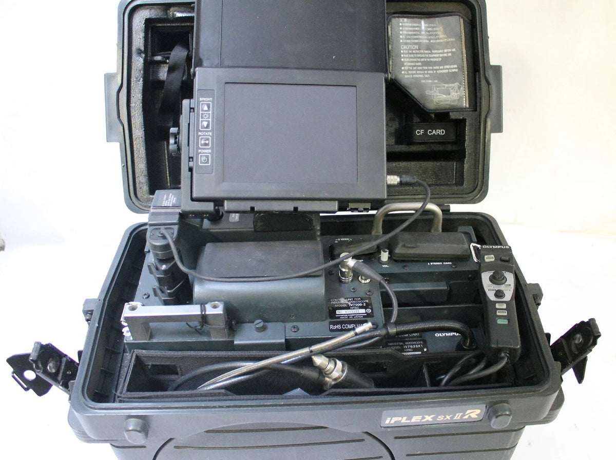 Olympus iPLEX SX II R IV7635X1 IV7000-2 Industrial Inspect VideoScope Borescope