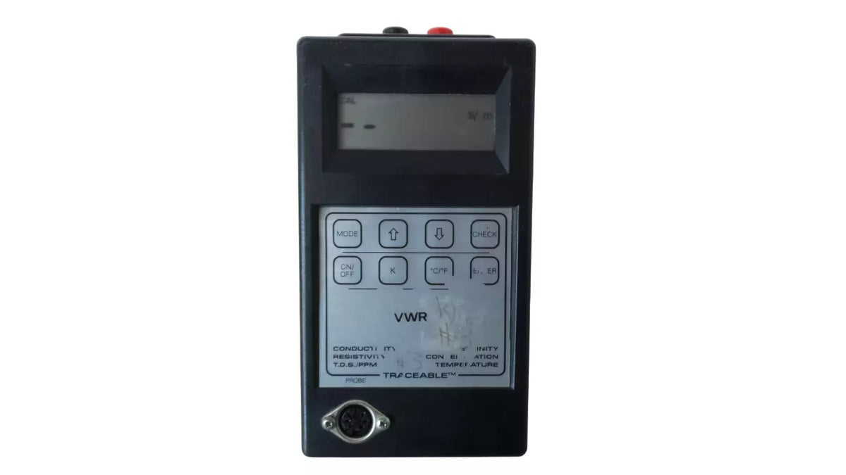 VWR Traceable Conductivity Resistivity TDS/PPM Salinity Temp