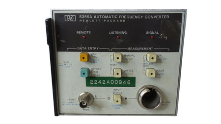 HP 5355A Automatic Frequency Converter - Premium Quality