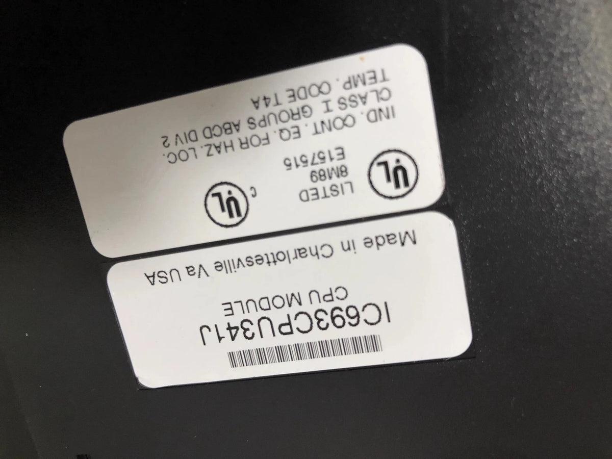 IC693CPU341J: Industrial Programmable Logic Controller CPU Module