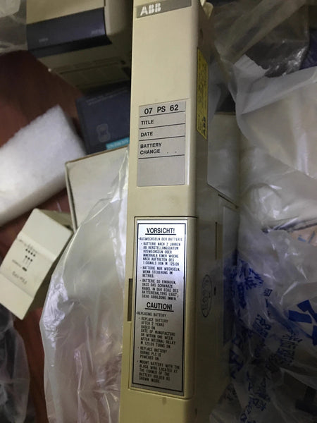 ABB Program Memory Module 07 PS 62 R1 GJV 30 743 32 R1