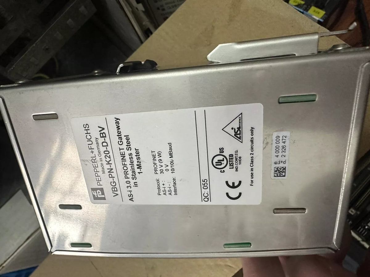 VBG-PN-K20-D-BV Industrial Pressure Sensor