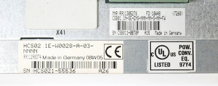 Bosch Rexroth IndraDrive C HCS02.1E-W0028 Servo Drive Controller