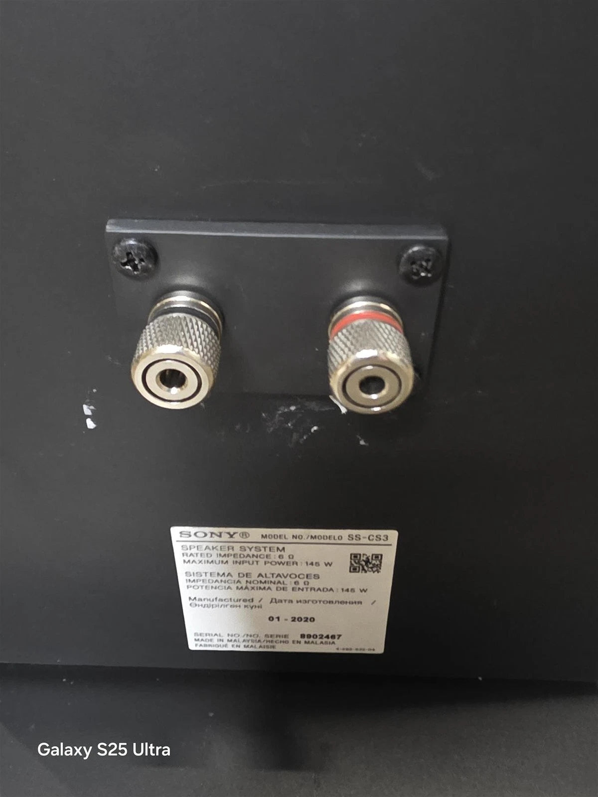 Sony SS-CS3 Floor-Standing Tower 3-Way Speakers with SS-CSE Dolby Atmos (PAIR)