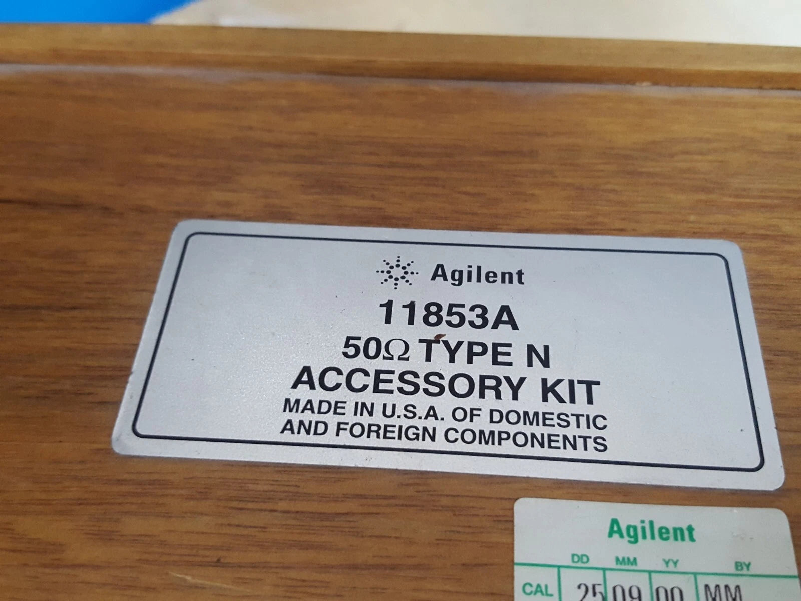 HP 11853A 50 Ohm BNC Accessory Kit with 11511A and 11512A