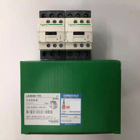 Schneider LC2D25F7C Contactor AC 110V with One New Replacement Part