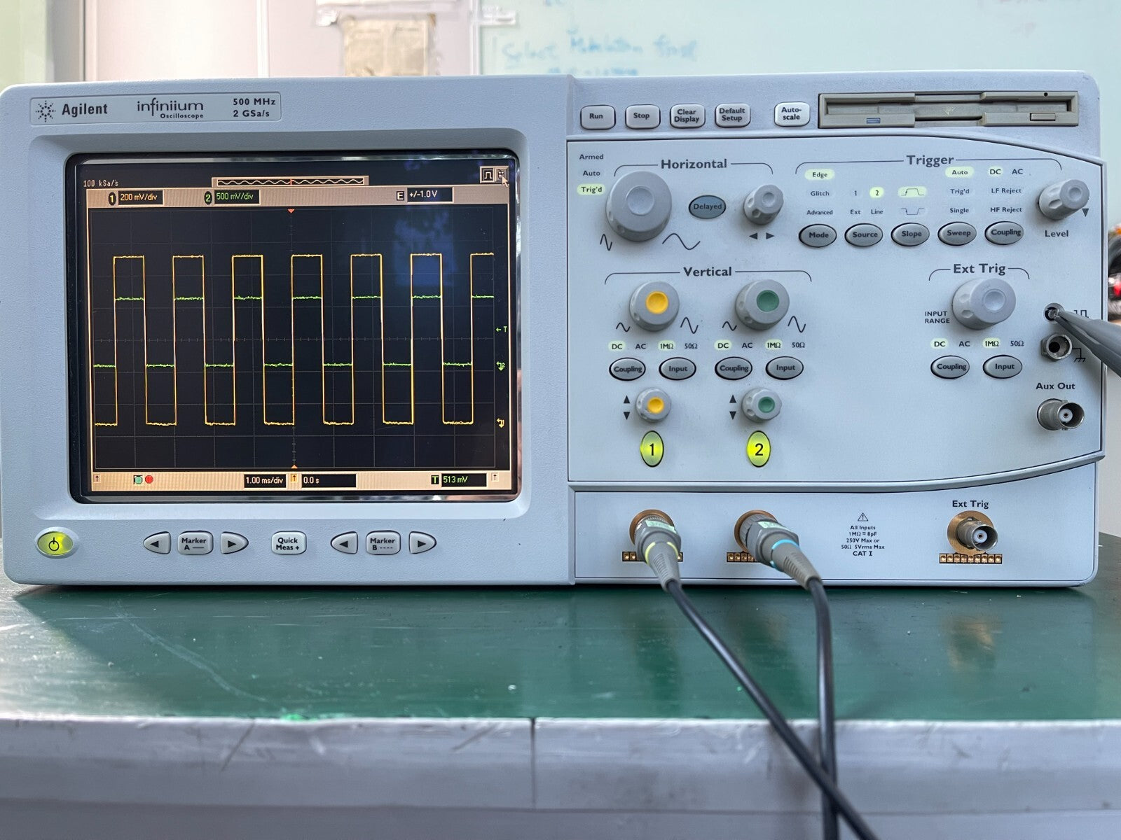 Agilent 54820A Infiniium Oscilloscope 500MHz , 2GSa/s _0108 - XG eqpt