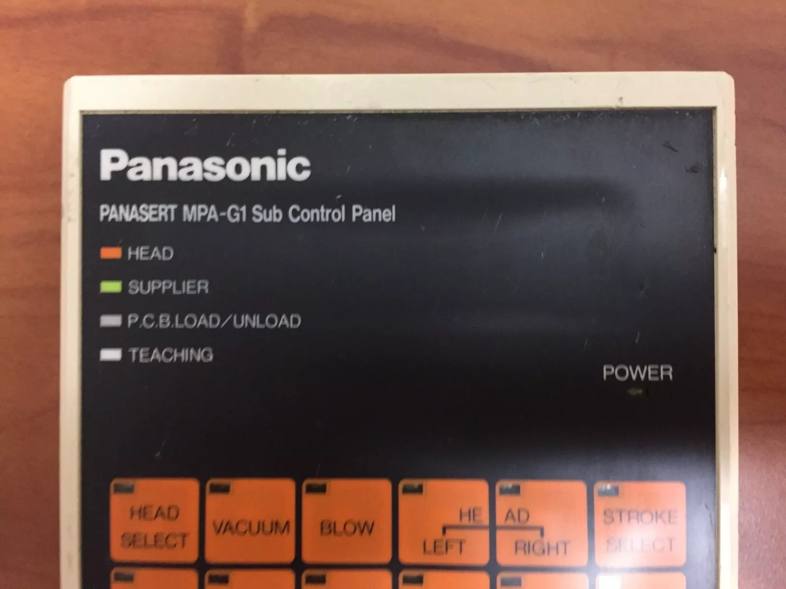 Panasonic Panadac 935 Panasert MPA-G1 Sub Control Panel with 10 FT Cable