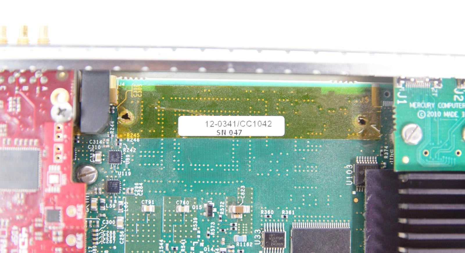 Mercury Computer Systems / Echotek Series 12-0341/CC1042 VME / VXI Card