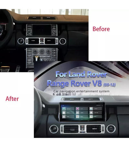 12.3" Android Navigation Car GPS Stereo Radio Wifi For Land Rover Range Rover